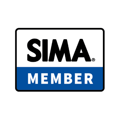 SIMA member badge logo design